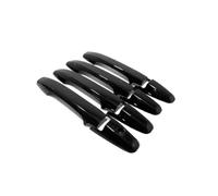 XDXLBGDGAN for Fit Civic 8 2006-2010 Chrome Door Handle Cover Trim Carbon Fiber Car Styling Exterior Parts Car Exterior Door Handles(Black)