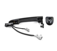 XDXLBGDGAN for Nissan for Juke 2010-2019 Front Door Handle O/S Driver Right Side Keyless Entry 80644-3WC2A 80640-3WC2A Car Exterior Door Handles(A with Hole)