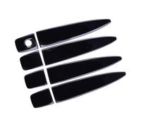 XDXLBGDGAN for Nissan for Maxima for Sedan 2009-2014 Black Stainless Steel Car Exterior Side Door Handle Cover Cap Car Exterior Door Handles