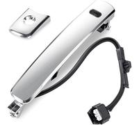 XDXLBGDGAN for Nissan for Rogue 2008-2013 80640CZ31A 80645-CA000 Car Exterior Outside Door Handle with Keyhole Front Left Car Exterior Door Handles(1 Set)