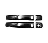 XDXLBGDGAN for Nissan for Serena for C27 2017-2022door Bowl Handle Decoration Modified Scratch-Proof Protective Sticker Car Exterior Door Handles(2 1hole2 Black)