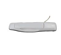 XDXLBGDGAN for Nissan for Serena for MK II for C24 1999-2013 White Paint Outer Handle Front and Rear Side Door Open Catcher Car Exterior Door Handles(Rear Left)