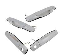 XDXLBGDGAN for Nissan for Serena for MK II for C24 1999-2013 White Paint Outer Handle Front and Rear Side Door Open Catcher Car Exterior Door Handles(4Pcs)