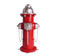 Xdymsien Fake Fire Hydrant for Dogs to Peed on,15 inch Large Dog Fire Hydrant Statue Puppy Pee Post Hydrant,Fire Hydrant Outdoor Decor,Firefighter Gifts for Men