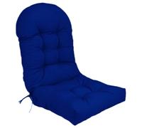 Xdyyjrasa Rocking Chair Cushion - Thickened Adirondack Chair Cushion, High-Resilience Waterproof Pad 43.3x19.7 Inch for Indoor Outdoor, Royal Blue