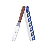 XE Angled Palette Spatula 21cm Stainless Steel with Non-Slip Wooden Handle, Ideal for Frosting & Decorating