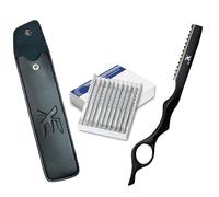 XE Hair Styling Barber Thinning Razor - Stainless Steel Comb, Ideal Feather Styling Tool for Texturizing and Layering - Salon and Home Use