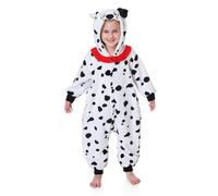 Xeadoffubio Toddler Baby Girl Boy Halloween Animal Costume Black Cat Costume Shark Costumes Fuzzy Warm Fall Winter Animal Jumpsuit Halloween Dinosaur Outfit (White, 6-12 Months)