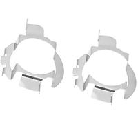 XEBRAD 1 Pair H7 LED Adapter, Car Headlight Retaining Clip Light Bulb Retainer Holder Socket, for Qashqai, for E-Class ML-Class, for A3 A4L A6L, for 5 Series X5, FRV Headlight Bulb Adapter