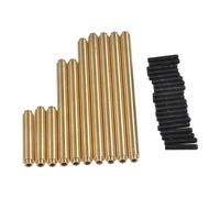 XEBRAD 10Pcs Metal Brass Steering Suspension Linkage Kit 324mm Wheelbase Link Rod 1/10, for, for Traxxas, for TRX-4 TRX4 RC Crawler Car Rc Car Suspension Arm Link