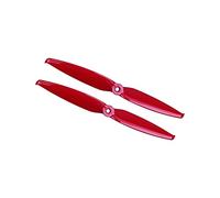 XEBRAD 12 PCS/6 Pairs Flash 7042 7inch 7.0x4.2 PC 2-blade 5mm Mounting Hole FPV Propeller, For RC Racing LR6 L67 Long, for Range, Drone Drone Propeller(6 pairs 7042 Red)