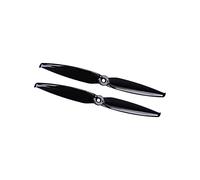 XEBRAD 12 PCS/6 Pairs Flash 7042 7inch 7.0x4.2 PC 2-blade 5mm Mounting Hole FPV Propeller, For RC Racing LR6 L67 Long, for Range, Drone Drone Propeller(6 pairs 7042 Black)