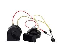 XEBRAD 12V 110-125db Loud Waterproof 410/510 Dual Pitch Auto Horns Car Horn Snail Type Horn, for VOLVO, XC40 XC60 XC90 S60 S90 V40 V70 Car Snail Horn