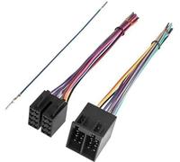 XEBRAD 16 Pin ISO Radio Wiring Harness Adapter Male amp; Female, for 2004-2021 Freightliner, 2004-2016, for VOLVO, 2008-2020 Kenworth Stereo Connector to JVC Pioneer Kenwood Sony Android Car Radio Ada