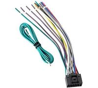 XEBRAD 16 Pins Car Stereo Wiring Harness, for Kenwood KDC KRC KMD Radio Audio Power Plug Adapter Car Radio Adapter Cable