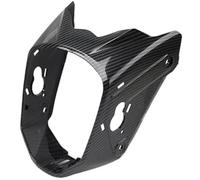 XEBRAD 1Pc 61321-K26-900 Front, for K Headlamp Headlight Light Cowl Fairing Cover Mount Abs Carbon Fiber Black Motorbike, for Grom Msx125 motorbike suspension fork cap