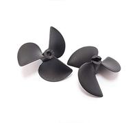 XEBRAD 1PCS 3 Blades Nylon Propeller 32mm 36mm 52mm 55mm P1.4 .9 CW CCW Prop 3mm 4mm .76mm 3/16" Shaft RC Boat Mono Marine Yacht Marine Outboard Propeller Blade(CCW Size E)