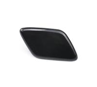 XEBRAD 1PCS Front Bumper Headlight Water Spray Nozzle Cover, for NISSAN, Tiida 2004-2012 Car Accessories Headlamp Washer Nozzle Cap Headlight Washer Nozzle Cover(Black DRIVER SIDE)