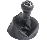 XEBRAD 23MM 5 Speed Leather Car Shift Gear Knob Lever Gaitor Boot Cover, for Seat, Leon 2000 2001 Toledo 1999 2000 2001 Gear Shift Boot Cover