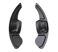 XEBRAD 2PCS Car Shift Paddle Steering Wheel Shifter, for Volkswagen, for VW, for Golf, 7 Alltrack MK7, for Passat, B8 Variant, for Tiguan, for Jetta, MK6 Steering Wheel Paddle Shifter(Black)