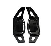 XEBRAD 2PCS Car Steering Wheel Shift Paddle Shifter Gear Extention, for, A5 S5 S3 S6 SQ5 RS3 RS6 RS7 Styling Aluminum Steering Wheel Paddle Shifter(Black)