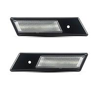 XEBRAD 2Pcs Dynamic Amber Blinker Indicator Side Marker Turn Signal Light, for, E34 1990-1995 E36 1990-1996 E32 1990-1994 E24 E28 Car Turn Signal Light(No Dynamic Clear)