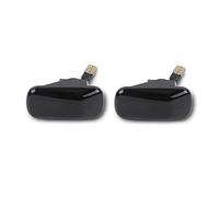XEBRAD 2Pcs Dynamic Amber Side Marker Turn Signal Light CRV, for JAZZ, for Accord, for Civic, City Stream Odyssey Integra DC5 R Models Car Turn Signal Light(No Dynamic Smoked)