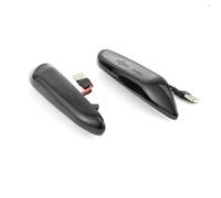 XEBRAD 2pcs Dynamic Turn Signals Side Marker Light Sequential Blinker Light, for, E90 E91 E92 E93 E60 E87 E82 X3 X1 Car Turn Signal Light(Smoke shell)