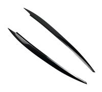 XEBRAD 2pcs, For, 7 Vii Gti Gtd R 2013-2017 Headlight Eyebrow Eyelid Cover Trim Abs Carbon Fiber Striking Headlight Sticker(Carbon Fiber)