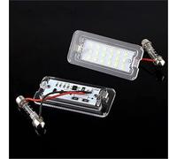 XEBRAD 2pcs, for Fiat, 500 500C/Abarth 2007-2016 Error Free Xenon White Rear LIGHT Number License Plate Light Lamps Car License Plate Light Unit