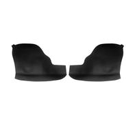 XEBRAD 2pcs, for Odyssey 2011 2012 2013 2014-2017 Car Front Door Handle Armrest Panel Microfiber Leather With Foam Cover Trim Car Interior Door Panel(Black,No foam)