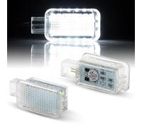 XEBRAD 2Pcs LED Luggage Trunk lamps Welcome Door Interior Footwell Light, for Land Rover, for Range Rover, L405 Sport L494 SVR Defender L663 car footwell light