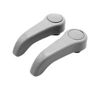 XEBRAD 2pcs Sets Seat Adjust Lever Pull Handle Replacement, for Renault, Clio All Series 1998-2008 Mk2 Twingo Car Seat Adjustment Lever Handle(Grey)