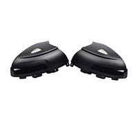 XEBRAD 2Pcs Turn Signal Light Car Rearview Mirror Dynamic Indicator Blinker Streamer Light Lamp, for Volkswagen, for Tiguan MK1 2008-2016 Car Turn Signal Light(Yellow)