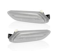 XEBRAD 2X Dynamic Flowing Turn Signal Side Marker Light Blinker Lamp Side Repeater Lamps, for, for MINI, Cooper R60 R61 2012-2017 Car Turn Signal Light(Type B)