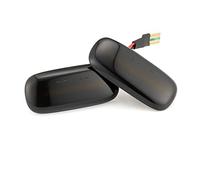 XEBRAD 2X Dynamic Side Marker Turn Signal Light Sequential Blinker Light, for, A2 A3 8L A4 B5 A8 4D A6 4B C5 TT 8N 8N0 949 127A Car Turn Signal Light(Smoked shell)