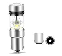 XEBRAD 2x LED Light Blub Reverse Lamp P21W BA15S, for MINI, Cooper R50 R53 F55 F56 R56 Clubman F54 R55 F57 R57 F60 R60 Paceman R61 LED Footwell Lights(2PCS BA15S WHITE)