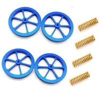 XEBRAD 3D Printer Bed Leveling kit, 5PCS Ender 3 Silicone Bed Mounts and 4PCS 3D Printer Leveling Nuts Use, for Ender 3 S1/ Ender 3 S1 Pro/Ender 3 V2/Ender 3 Pro/Ender 3 Max, Ender 5,CR10 Heatbed Leve