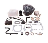 XEBRAD 49mm Cylinder Piston Ignition Coil Kit, for, MS361 MS 361 Intake Air Fuel Oil Filter Line Seal Gasket Chainsaw Carburetor Gasket