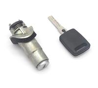 XEBRAD 4D0905855G 4B0905851B COMPLETE LOCK SET IGNITION SWITCH LEFT DOOR TRUNK BARREL CYLINDER, for, A6 C5 4B Car Ignition Switch Lock Cylinder(BLACK A6 Trunk)