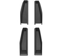 XEBRAD 4Pcs Car Door Storage Box, for Tesla, for Cybertruck 2024 Front Rear Doors Plate Trims Handle Organizer car door handle storage box