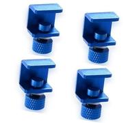 XEBRAD 4Pcs Ender 3 Glass Bed Clips, 3D Printer Bed Clips, Ender 3 Glass Build Plate Clips Use, for Ender 3/Ender 3 Pro/Ender 3 V2/Ender 3 Max/Ender 3 Neo/Ender 5 CR-10 Series 3D Printer Heated Bed Cl