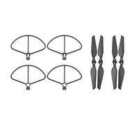 XEBRAD 4pcs Foldable Propellers Propeller Guard Protection Ring, for FIMI, X8SE CW CCW Props Blades Quadcopter RC Accessories Drone Propeller Blade(Ring and propellers)