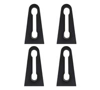 XEBRAD 4x Car Sound Deadener Damper Door Lock Buffer Deadening Damping, for Seat, Leon Mk2 Mk3 2005 2006 2007 2008 2009 2010 2011-2020 car door shock absorber Car Door Damper