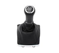 XEBRAD 5/6 Speed Car Gear Shift Knob Cover, for Opel, for Vauxhall, Astra H 2005-2009 Lever Pen Stick Gaitor Boot Gear Shift Boot Cover(Black 5 Speed)