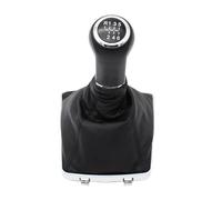XEBRAD 5/6 Speed Car Gear Shift Knob Cover, for Opel, for Vauxhall, Astra H 2005-2009 Lever Stick Gaitor Boot Gear Shift Boot Cover(Black 6-Speed)
