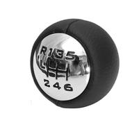 XEBRAD 5/6 Speed Car Gear Stick Shift Knob Cover, for 307 308 3008 407 5008 807,for Partner, B9 Tepee, for Citroen, C3 C4 C8 Gear Shift Boot Cover(Black 6 Speed)