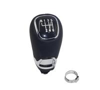 XEBRAD 5 6 Speed Car Shift Gear Knob Lever Gaitor Boot Cover, for Skoda, Rapid 2012 2013 2014 2015 2016 2017 2018 Gear Shift Boot Cover(Black 6 Speed Gear knob)