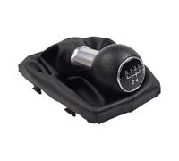 XEBRAD 5 6 Speed Gear Shift Knob Cover,for A4 8E B6 B7 2000-2008 Stick Lever Handball Leather Gaiter Boot Car Accessories Gear Shift Boot Cover(Black R5 Speed-Black)