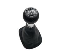 XEBRAD 5 6 Speed Gear Shift Knob Lever Shifter Pen Gaiter Boot Cover, for VW, for Passat, B5 B5.5 98-04 B5 FL 00-05 3B 3B2 3B5 96-00 Gear Shift Boot Cover(Black 6 Speed Gear Shift)